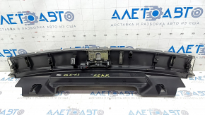 Audi Q5 8R 09-17 black and chrome trunk opening trim, scratches, bump