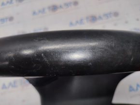 Naked steering wheel VW Passat b7 12-15 USA leather, black, scratches, small bumps, worn