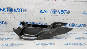 Center console trim cup holders Ford Escape MK3 13-16 gray, scratches