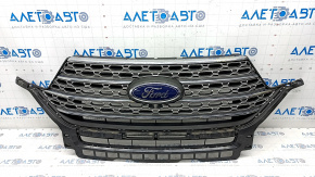 Radiator grill with frame and chrome in assembly Ford Explorer 20- LIMITED, under the camera, pokes on chrome