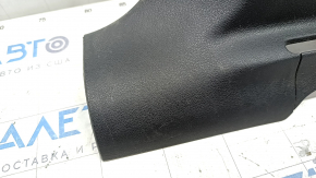 Center pillar trim lower left Audi Q5 8R 09-17 black, scratches