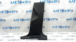 Center pillar trim lower right Audi Q5 8R 09-17 black, scratches