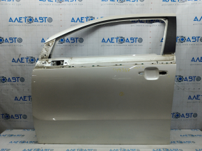 Door bare front left Chevrolet Volt 11-15 white GBN, pokes