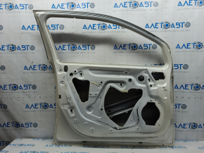 Door bare front left Chevrolet Volt 11-15 white GBN, pokes