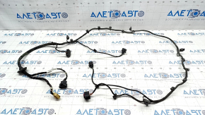 Wiring for rear bumper Audi Q5 8R 13-17 rest, for parking sensors, for lights, for BSM