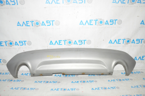 Rear bumper trim lower Ford Escape MK3 17-19 rest, 2 pipes, scratches, broken fastening