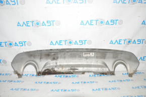 Rear bumper trim lower Ford Escape MK3 17-19 rest, 2 pipes, scratches, broken fastening