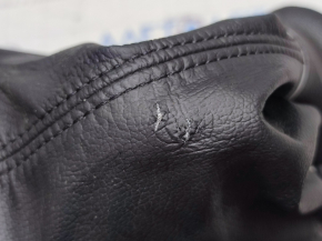 Gear knob Kia Optima 14-15 rest rubber black, scratches, cracked leather on the cover, broken mount