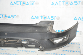 Rear bumper bare Ford Escape MK3 17-19 rest for parking sensors, structure, scratches, broken fastening