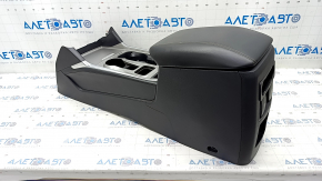 Central console armrest and cup holders Ford Explorer 20 - black, scratches, peeling coating