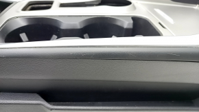 Central console armrest and cup holders Ford Explorer 20 - black, scratches, peeling coating
