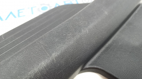 Door sill trim rear right Hyundai Sonata 11-15 black, type 1, worn, broken fastening