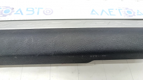 Door sill trim front right Ford Explorer 20 - black with chrome, scratches