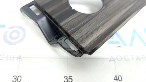 Front panel trim START-STOP Ford Explorer 20 - wood grain, scratches