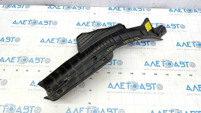 Door sill trim rear right Hyundai Sonata 11-15 black, type 2, worn, broken fastening