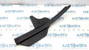 Door sill trim rear left Hyundai Sonata 11-15 black, type 2, worn, broken fastening