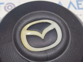 Airbag in the steering wheel driver Mazda 3 14-16 BM prerest, peeled chrome emblems
