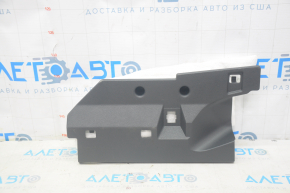 Nissan Leaf 18 lower passenger footwell trim panel - black