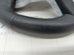Steering wheel assembly Ford Explorer 20-24 heated, leather black, worn