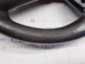 Steering wheel bare Mazda 3 14-16 BM dorest, rubber, black, worn