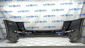 Bare rear bumper Audi Q5 8R 09-17 s-line, 2 pipes, without parking sensors, black, scratches