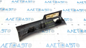Door sill trim rear left Kia Sorento 10-15 black, worn, broken fastening