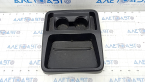Central console cup holders 2 row Ford Explorer 20- black, scratches