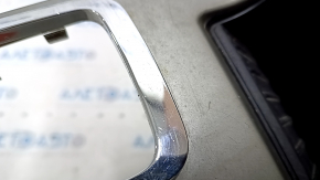 Ford Flex console trim 09-12 prerest scratches on chrome, scratches