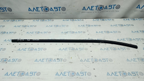 Molding door-glass central rear right Hyundai Elantra AD 17-18 black, micro-cracks