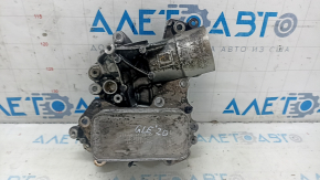 Engine oil filter housing with cooler Mercedes W167 GLE 450 20-23 3.0h without glass