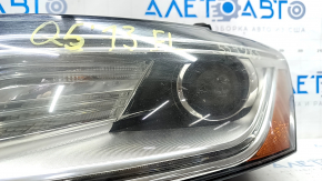Front left headlight complete Audi Q5 8R 13-17 rest xenon, scratches