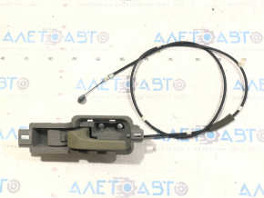 Rear seat folding lever right Honda CRV 12-16 gray, with cable