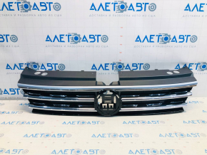 Radiator grill grill VW Tiguan 18-21 without emblem, for OEM radar
