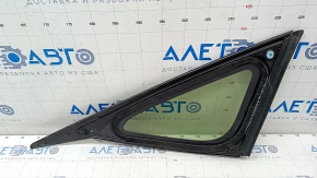 Window blind glass rear left Honda Clarity 18-21 usa with chrome, scratches, tear