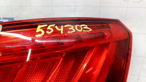 Right headlight Audi Q5 8R 13-17 rest, fogged up