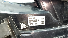 Right headlight Audi Q5 8R 13-17 rest, fogged up