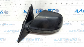 Side mirror left Audi Q5 8R 09-17 15 + 2 pins, BSM, auto-dimming, auto-folding, swivel, heating, backlight, black, scratch