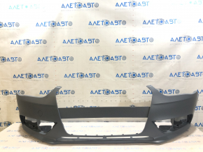 Bare front bumper Audi A4 B8 13-16 rest Without washers and parking brake