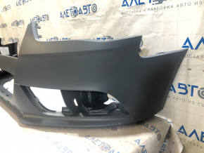 Bare front bumper Audi A4 B8 13-16 rest Without washers and parking brake
