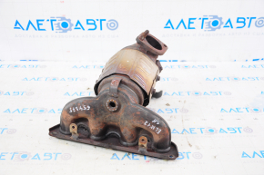 Exhaust manifold with catalytic converter Hyundai Elantra UD 11-16 bolt and thread torn off