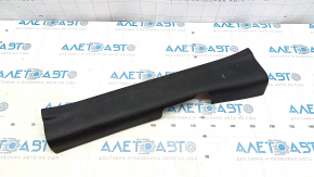 Door sill trim front right Kia Sorento 10-15 black, worn
