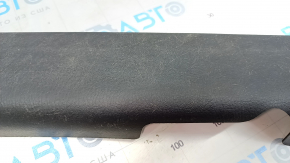 Door sill trim front right Kia Sorento 10-15 black, worn