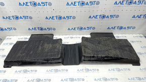 Set of floor mats for Ford Explorer 20 - black rubber