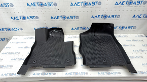 Set of floor mats for Ford Explorer 20 - black rubber