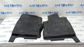 Set of floor mats for Ford Explorer 20 - black rubber