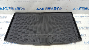 Ford Explorer 20 spare wheel trunk floor mat - black, rubber, for 3 rows