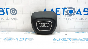 Airbag in steering wheel driver Audi Q7 16- black, bumper on chrome, restored