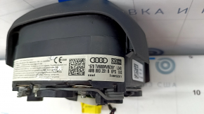 Airbag in steering wheel driver Audi Q7 16- black, bumper on chrome, restored