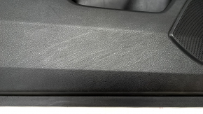 Door trim card front left Honda Clarity 18-21 usa black, leather insert, worn, scratch