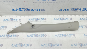 Front pillar trim left Honda Clarity 18-21 usa gray, under tweeter